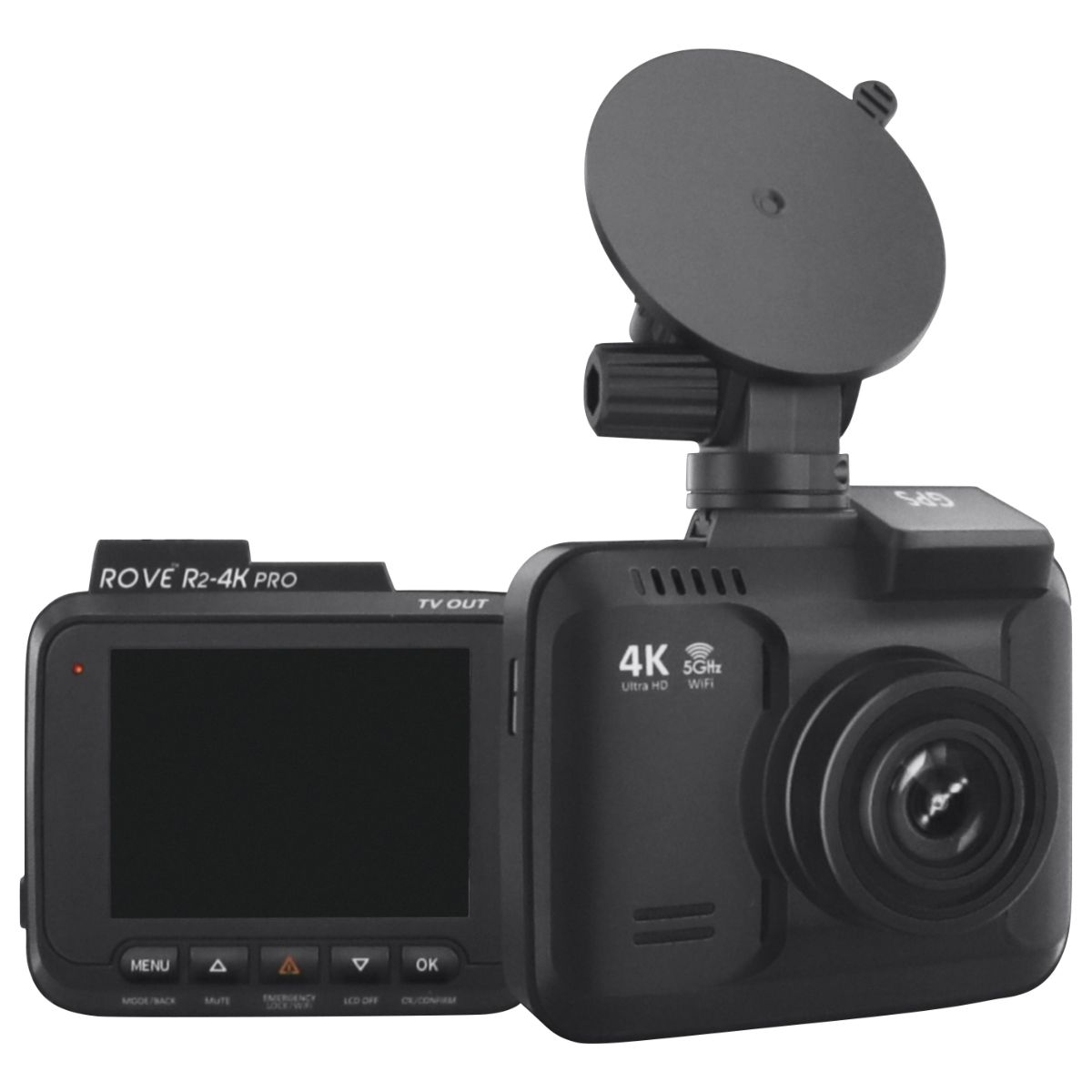 ROVE R2-4K PRO Dash Cam with Built-in GPS and 5G WiFi Dash Camera for Cars Car - Other Car Video ROVE    - Simple Cell Bulk Wholesale Pricing - USA Seller