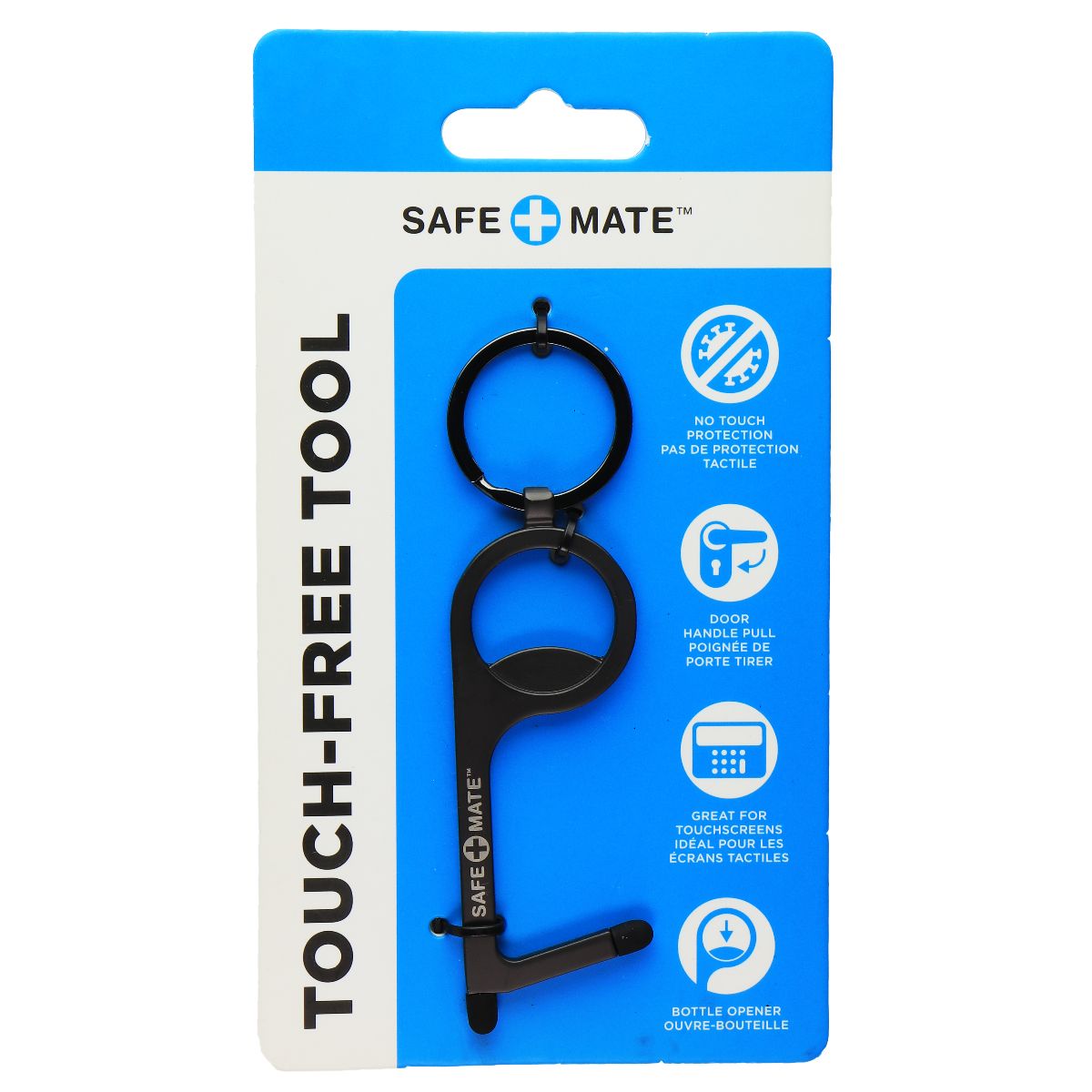 Safe-Mate Touch-Free Tool for Touchscreens and More - Dark Gray Cell Phone - Other Accessories SafeMate    - Simple Cell Bulk Wholesale Pricing - USA Seller