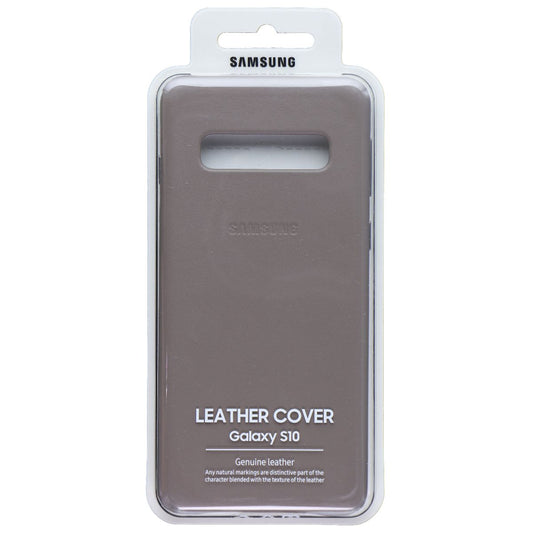 Samsung Official Leather Cover for Samsung Galaxy S10 - Gray Cell Phone - Cases, Covers & Skins Samsung    - Simple Cell Bulk Wholesale Pricing - USA Seller