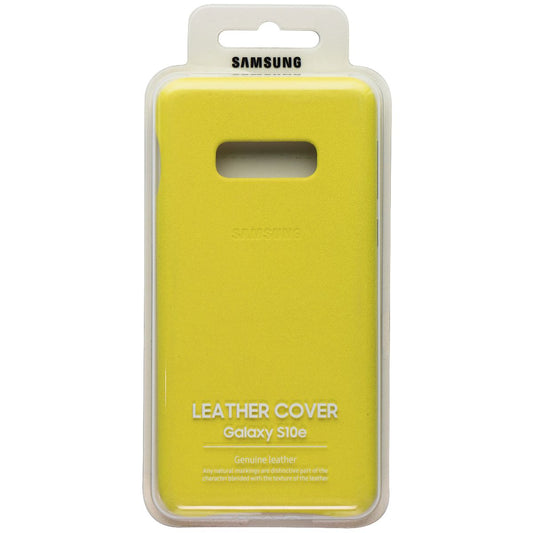 Samsung Official Leather Cover for Samsung Galaxy S10e - Yellow Cell Phone - Cases, Covers & Skins Samsung    - Simple Cell Bulk Wholesale Pricing - USA Seller