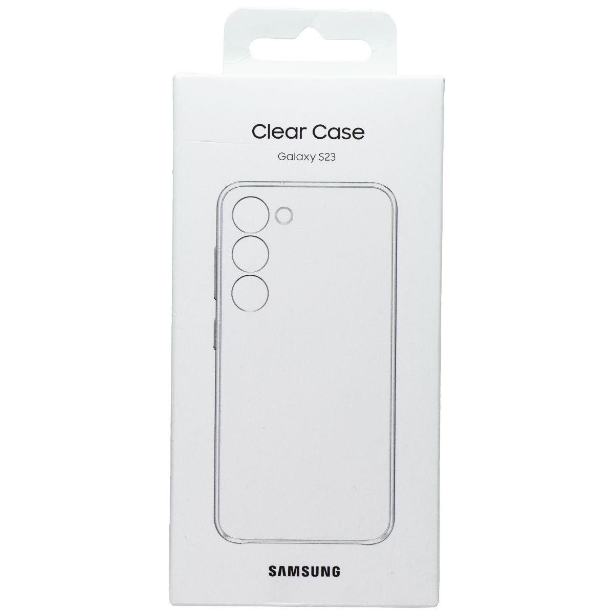 Samsung Clear Case for Galaxy S23 - Clear Cell Phone - Cases, Covers & Skins Samsung    - Simple Cell Bulk Wholesale Pricing - USA Seller