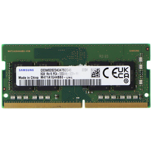 Samsung (8GB) DDR4 1Rx16 (PC4-3200AA) Laptop RAM Memory M471A1G44BB0-CWE Computer Parts - Memory (RAM) Samsung    - Simple Cell Bulk Wholesale Pricing - USA Seller