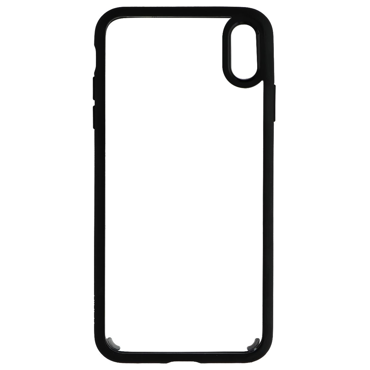 Spigen Ultra Hybrid Series Case for Apple iPhone Xs Max - Matte Black/Clear Cell Phone - Cases, Covers & Skins Spigen    - Simple Cell Bulk Wholesale Pricing - USA Seller