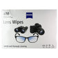 ZEISS (400 Count) Streak-Free Moist Lens Wipes (Individually Wrapped) Cell Phone - Other Accessories Zeiss    - Simple Cell Bulk Wholesale Pricing - USA Seller