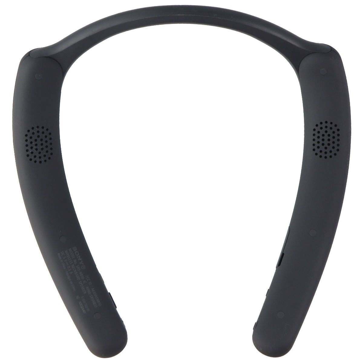 Sony SRS-NB10 Wireless Neckband Bluetooth Speaker - Charcoal Gray Portable Audio - Headphones Sony    - Simple Cell Bulk Wholesale Pricing - USA Seller