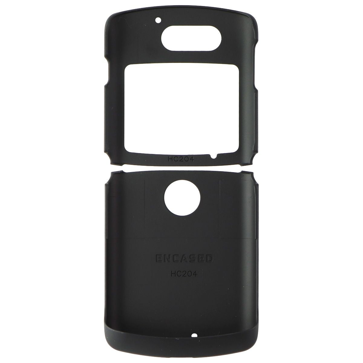 Encased 2 Piece Shell Case for Moto RAZR 5G (2020) - Black Cell Phone - Cases, Covers & Skins Encased    - Simple Cell Bulk Wholesale Pricing - USA Seller