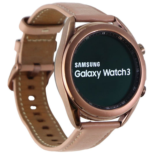 Samsung Galaxy Watch3 (41mm) GPS + Bluetooth Smartwatch - Mystic Bronze SM-R850 Smart Watches Samsung    - Simple Cell Bulk Wholesale Pricing - USA Seller