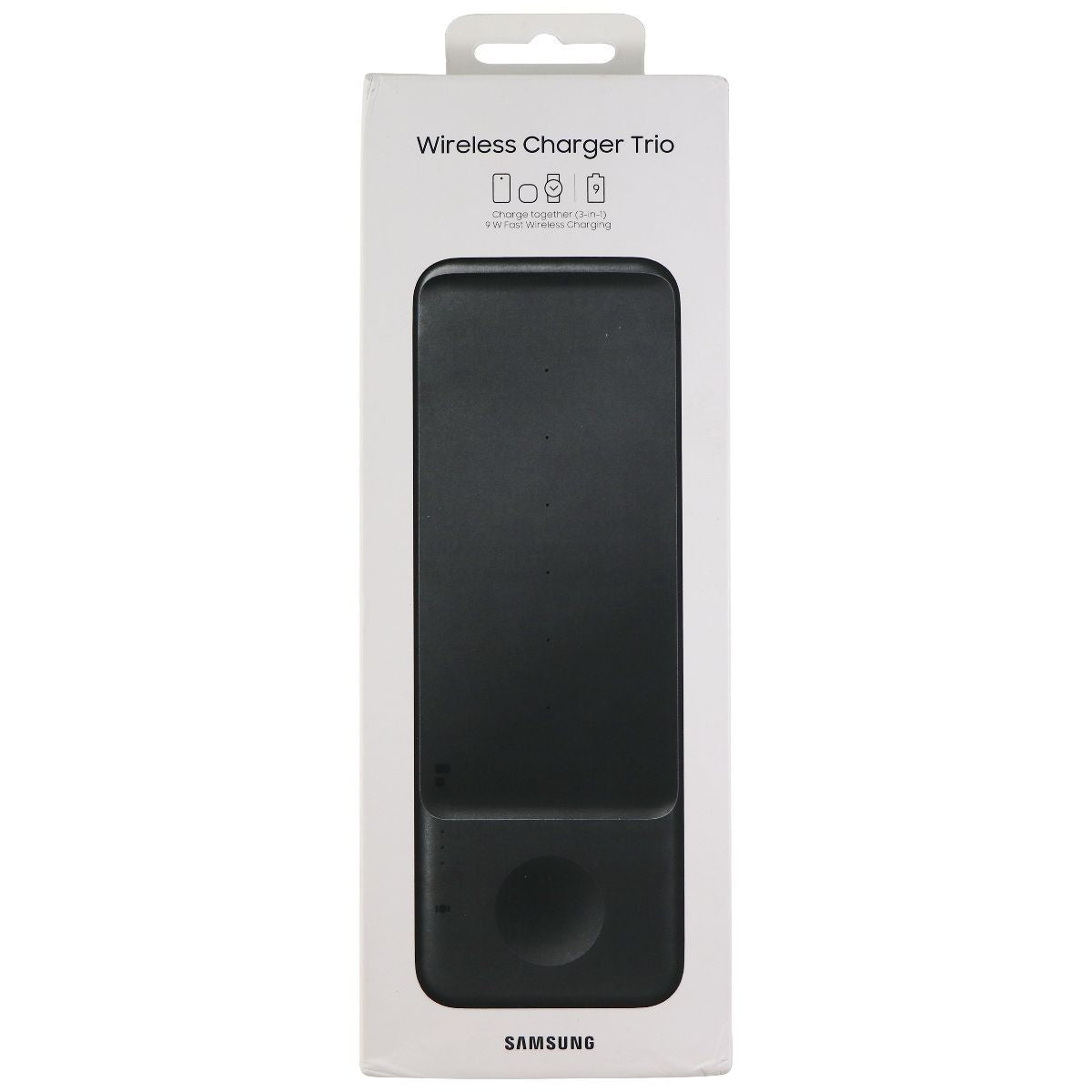 Samsung Wireless Charger Trio Pad for Qi Enabled Devices - Black (EP-P6300TBE) Cell Phone - Chargers & Cradles Samsung    - Simple Cell Bulk Wholesale Pricing - USA Seller