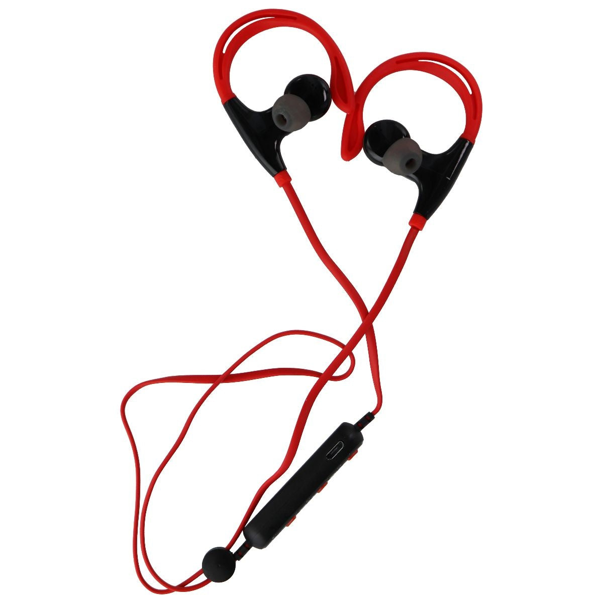 MyMe Fit H7 Wireless Hands-Free Sweat-Proof Headphones - Black/Red Portable Audio - Headphones MYMEFIT    - Simple Cell Bulk Wholesale Pricing - USA Seller