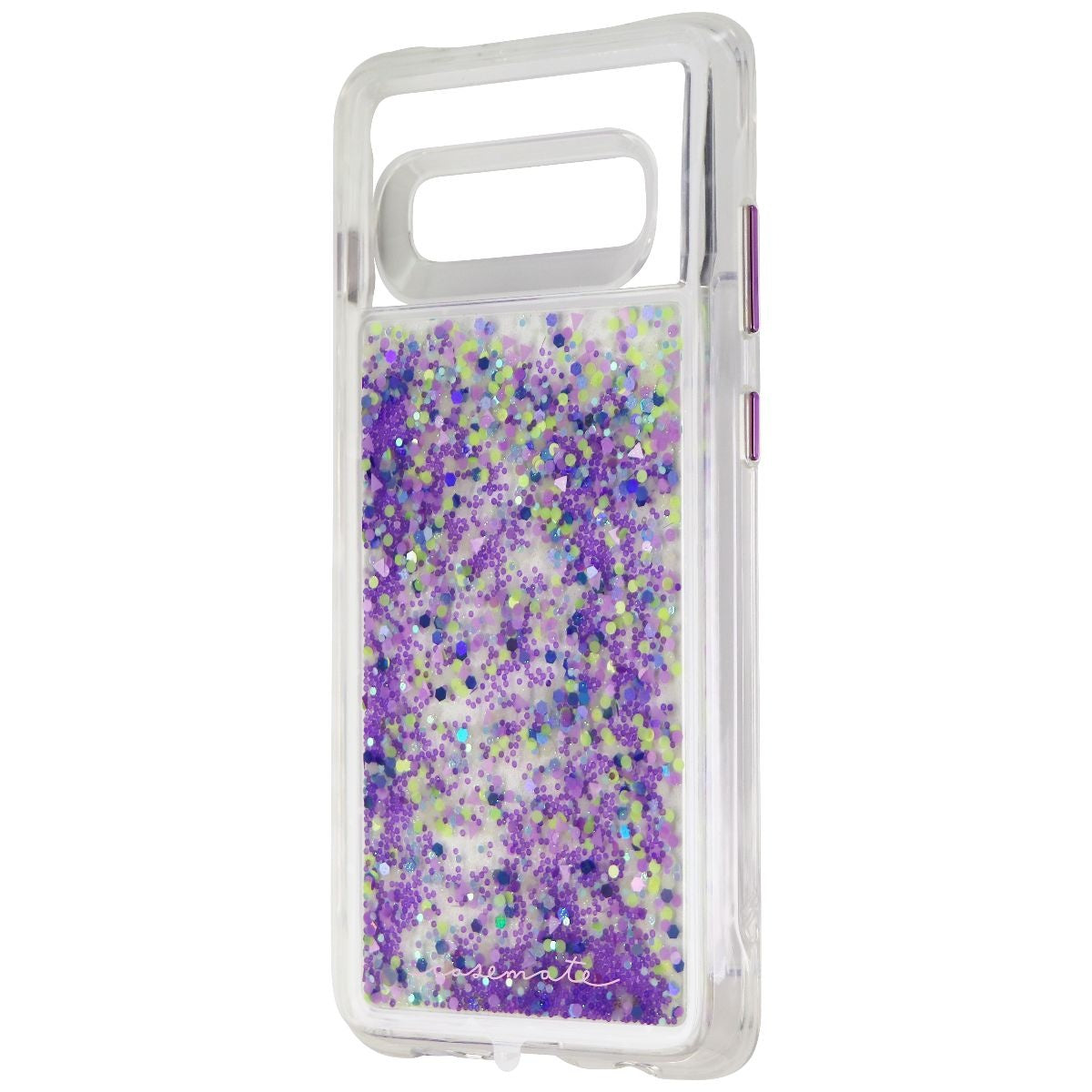 Case-Mate Waterfall Liquid Glitter Case for Samsung Galaxy (S10+) - Purple Glow Cell Phone - Cases, Covers & Skins Case-Mate    - Simple Cell Bulk Wholesale Pricing - USA Seller