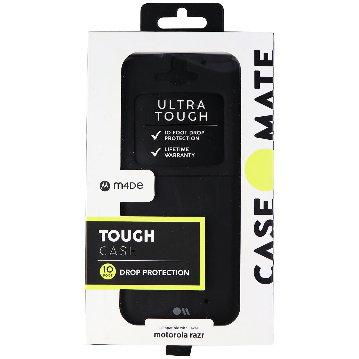 Case-Mate Tough Series Hard 2-Piece Case for Motorola Razr - Matte Black Cell Phone - Cases, Covers & Skins Case-Mate    - Simple Cell Bulk Wholesale Pricing - USA Seller