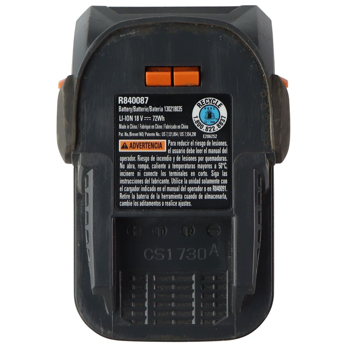 Ridgid OEM 18V Hyper Lithium-Ion 4AH Single Battery (R840087) Home Improvement - Other Home Improvement RIDGID    - Simple Cell Bulk Wholesale Pricing - USA Seller