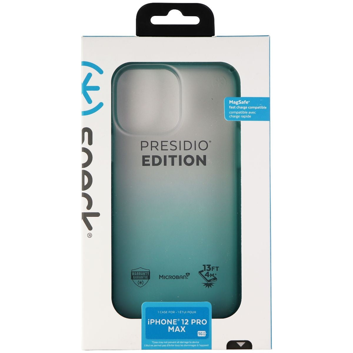 Speck Presidio Edition Hard Case for Apple iPhone 12 Pro Max - Teal Fade / Frost Cell Phone - Cases, Covers & Skins Speck    - Simple Cell Bulk Wholesale Pricing - USA Seller