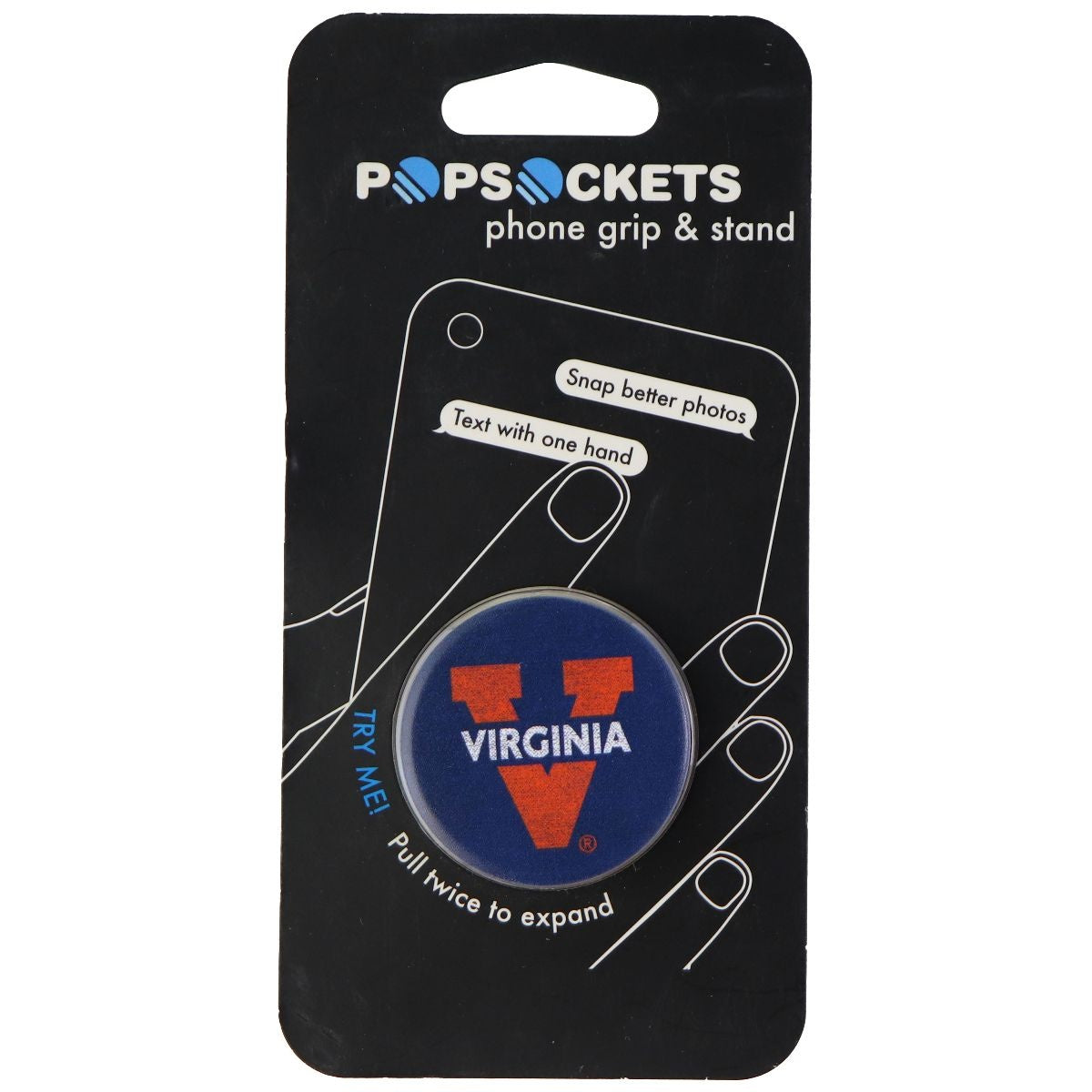 PopSockets: Collapsible Grip & Stand for Phones and Tablets - Virginia Heritage Cell Phone - Mounts & Holders PopSockets    - Simple Cell Bulk Wholesale Pricing - USA Seller