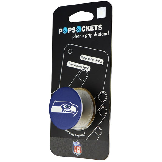 PopSockets: Collapsible Grip & Stand for Phones & Tablets - NFL Seattle Seahawks Cell Phone - Mounts & Holders PopSockets    - Simple Cell Bulk Wholesale Pricing - USA Seller