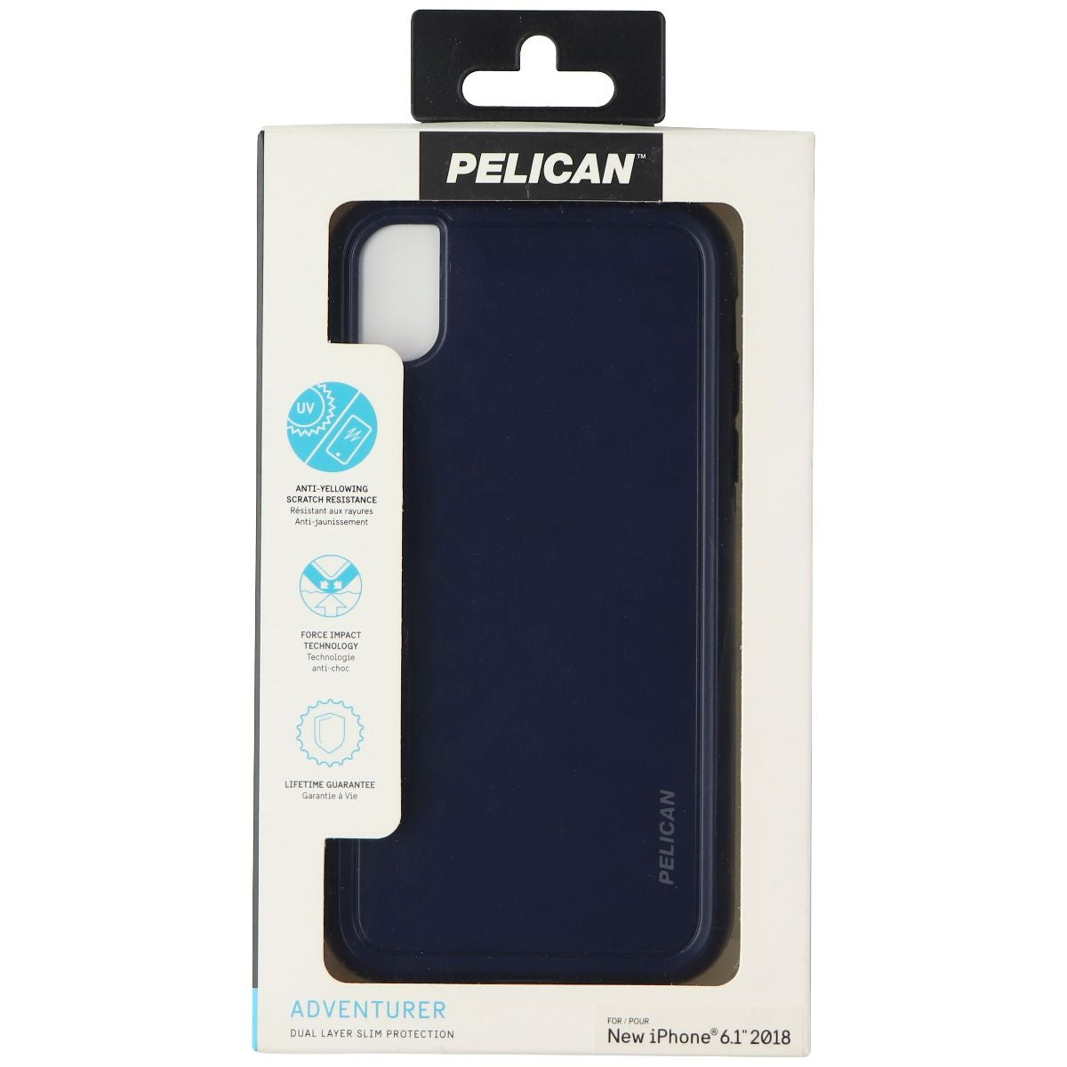 Pelican Adventurer Series Case for Apple iPhone XR - Navy Blue Cell Phone - Cases, Covers & Skins Pelican    - Simple Cell Bulk Wholesale Pricing - USA Seller
