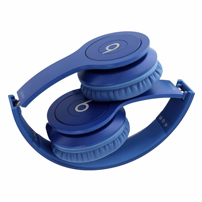 Beats by Dr. Dre Solo HD Wired On Ear Headphones Blue Portable Audio - Headphones Beats by Dr. Dre    - Simple Cell Bulk Wholesale Pricing - USA Seller