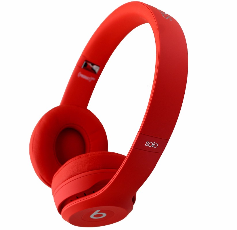 Beats Solo3 Bluetooth Wireless On-Ear Headphones - Product (RED) (MP162LL/A) Portable Audio - Headphones Beats by Dr. Dre    - Simple Cell Bulk Wholesale Pricing - USA Seller