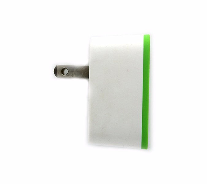 Belkin (5V/2.1A) Single USB Wall Charger - White/Green (F8M670) Cell Phone - Chargers & Cradles Belkin    - Simple Cell Bulk Wholesale Pricing - USA Seller