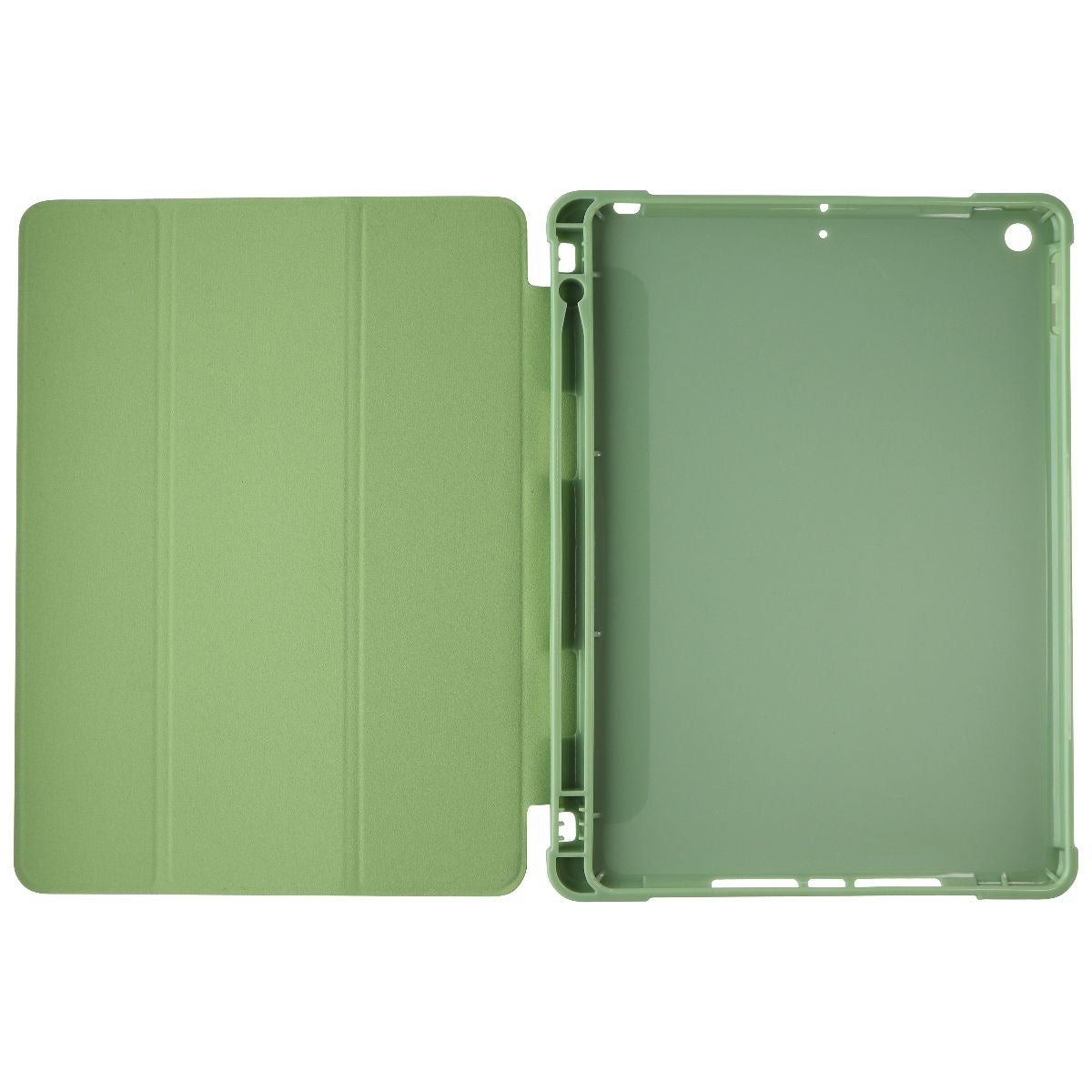 Protective Folio Gel Case for the Apple iPad 5th Generation (9.7-in) - Green iPad/Tablet Accessories - Cases, Covers, Keyboard Folios Unbranded    - Simple Cell Bulk Wholesale Pricing - USA Seller