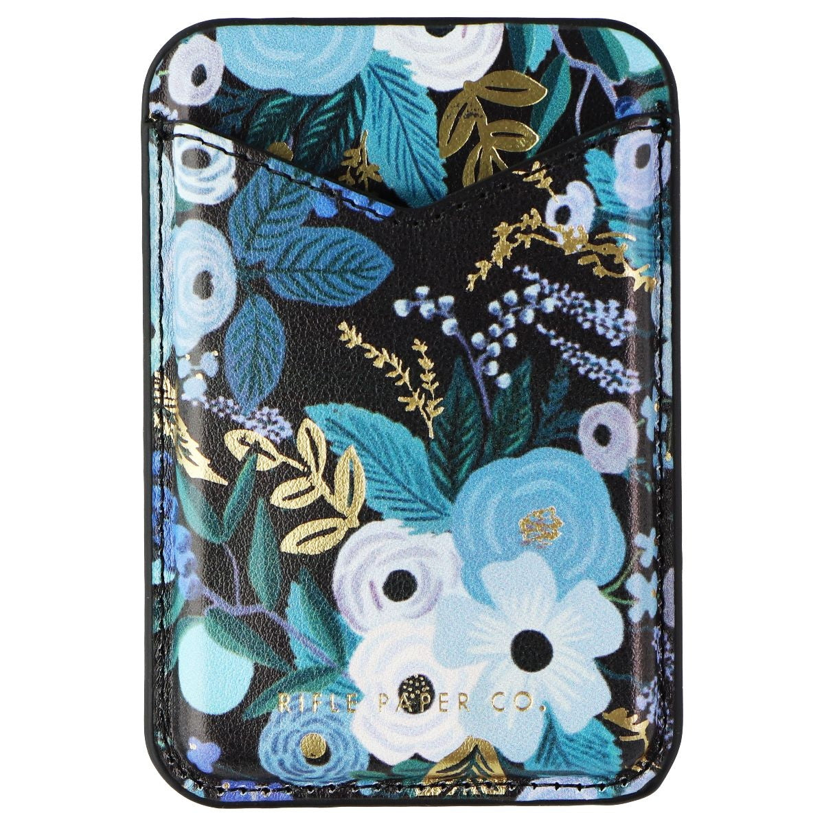 Rifle Paper Co. Wallet Card Holder for MagSafe for iPhones - Garden Party Blue Cell Phone - Cases, Covers & Skins Case-Mate    - Simple Cell Bulk Wholesale Pricing - USA Seller