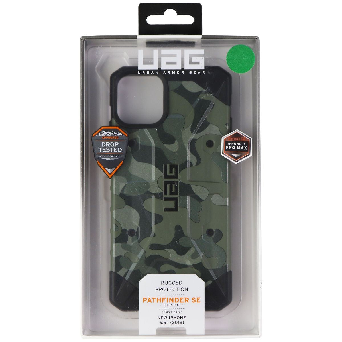 Urban Armor Gear Pathfinder SE Series Case for iPhone 11 Pro Max - Forest Camo Cell Phone - Cases, Covers & Skins Urban Armor Gear    - Simple Cell Bulk Wholesale Pricing - USA Seller