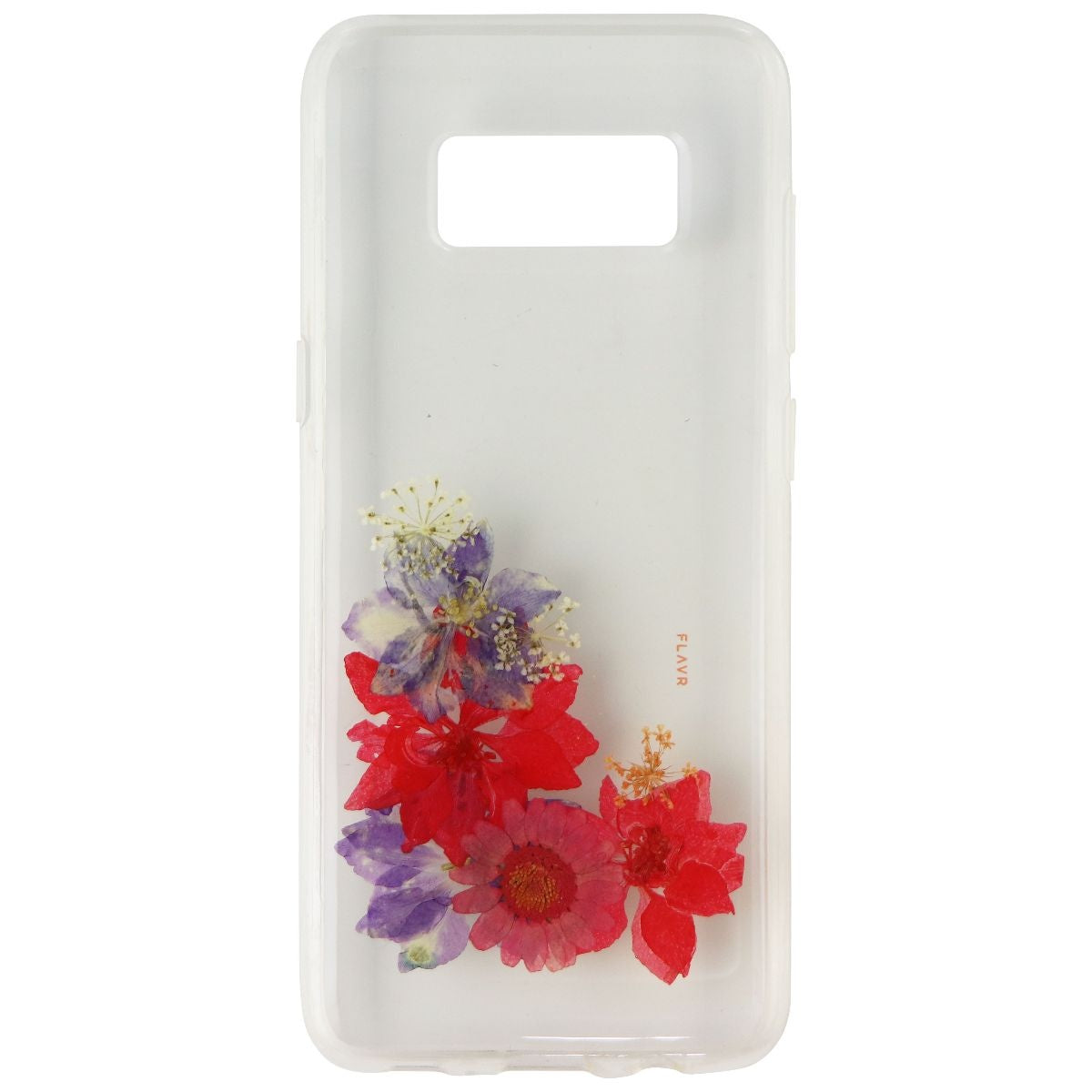 Flavr Amelia Real Flower Case for Samsung Galaxy S8 - Clear/Flowers Cell Phone - Cases, Covers & Skins Flavr    - Simple Cell Bulk Wholesale Pricing - USA Seller