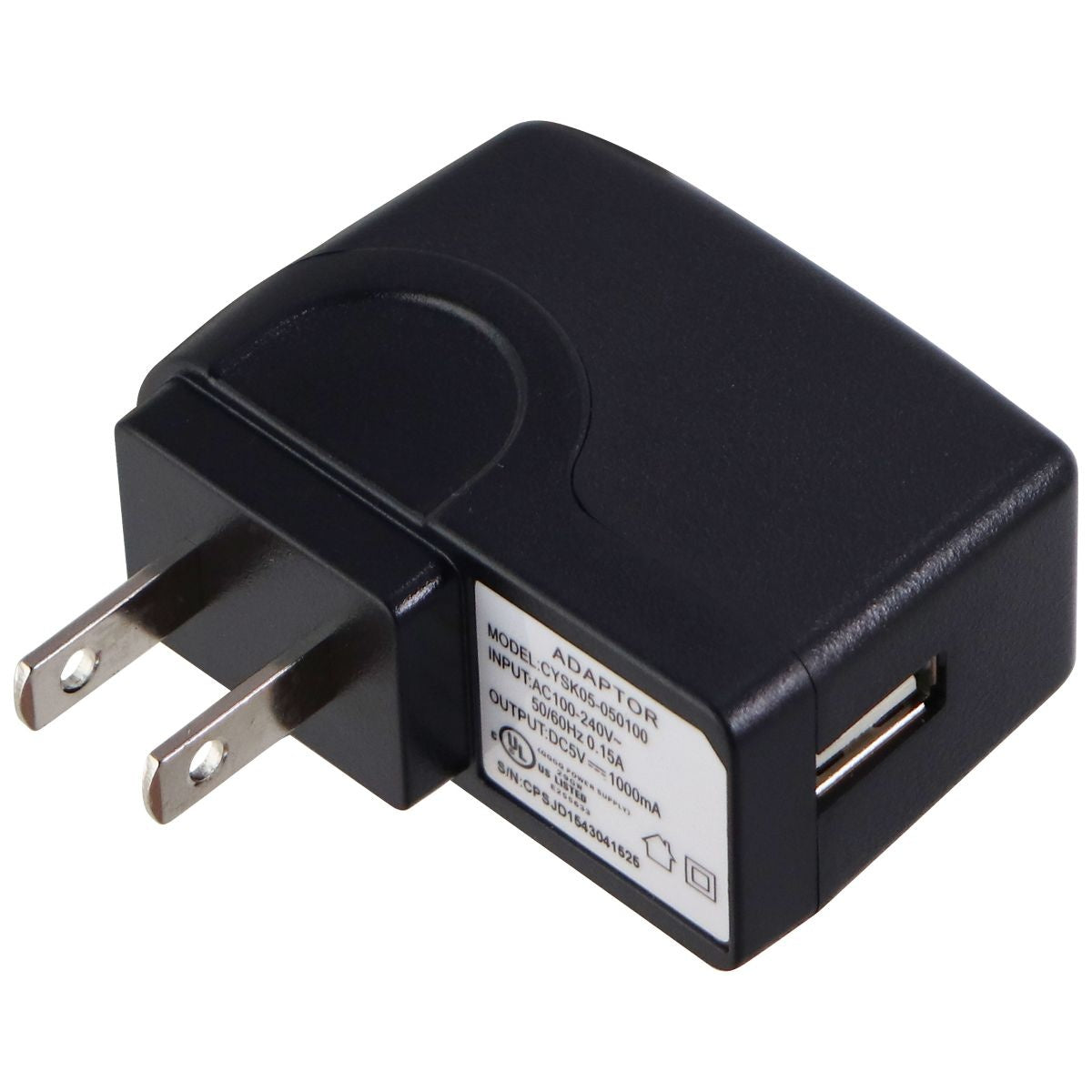 CoolPad CYSK05-050100 OEM Standard Travel Wall Charger (5V/1A) Cell Phone - Chargers & Cradles Coolpad    - Simple Cell Bulk Wholesale Pricing - USA Seller