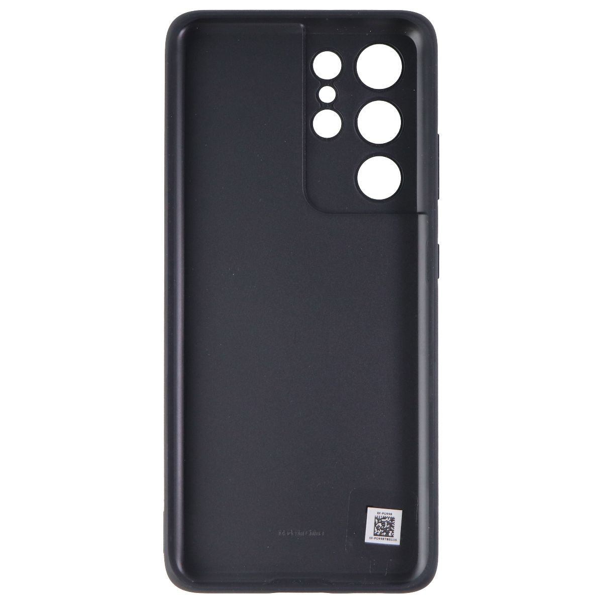 Samsung Silicone Back Cover for Galaxy S21 Ultra / S21 Ultra 5G - Black Cell Phone - Cases, Covers & Skins Samsung Electronics    - Simple Cell Bulk Wholesale Pricing - USA Seller