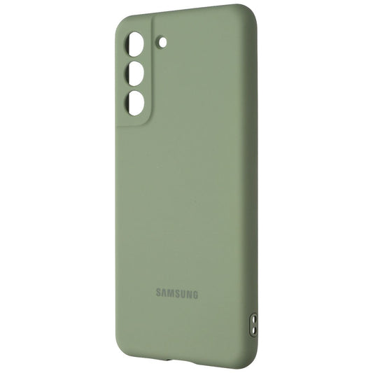 SAMSUNG Silicone Cover Case for Samsung Galaxy S21 FE 5G - Olive Green Cell Phone - Cases, Covers & Skins Samsung    - Simple Cell Bulk Wholesale Pricing - USA Seller