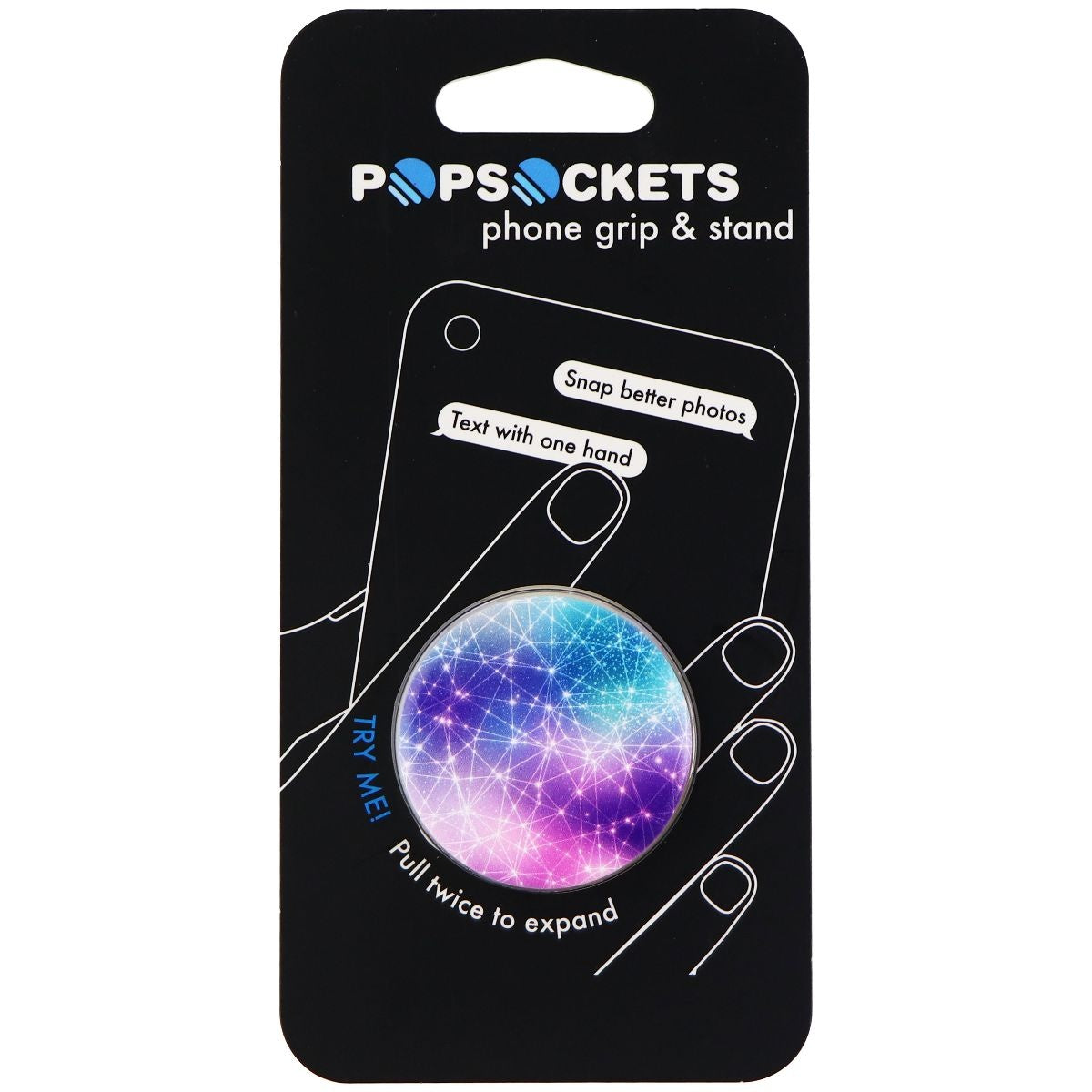 PopSockets: Collapsible Grip Stand for Phones & Tablets - Starry Constellation Cell Phone - Mounts & Holders PopSockets    - Simple Cell Bulk Wholesale Pricing - USA Seller