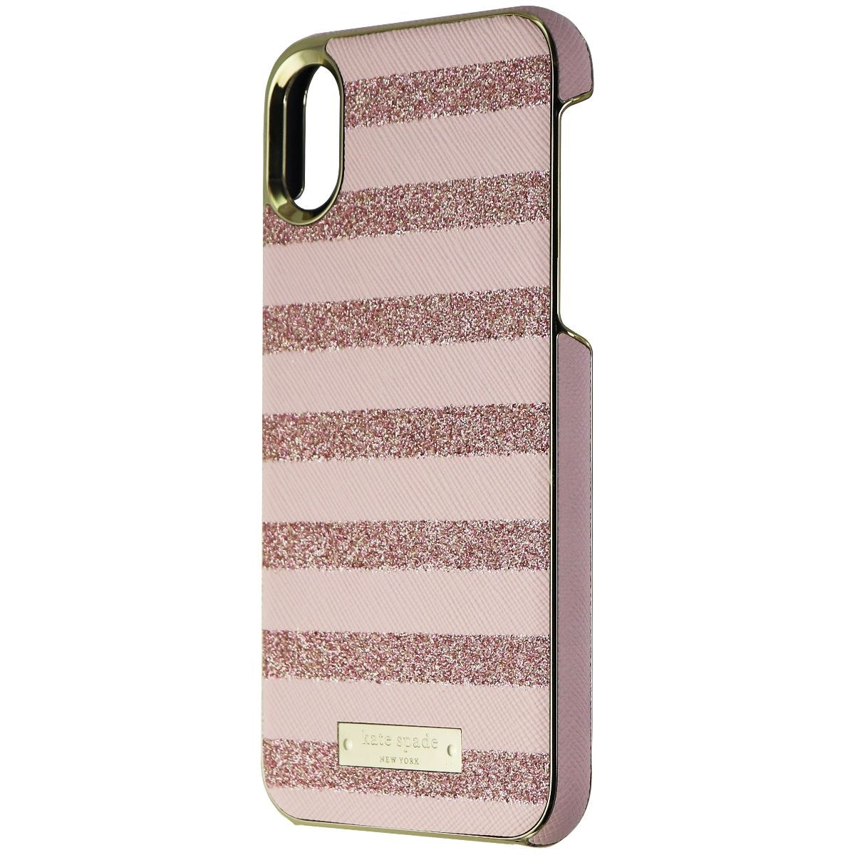 Kate Spade Wrap Series Hard Case for Apple iPhone Xs/X - Rose Quartz Saffiano Cell Phone - Cases, Covers & Skins Kate Spade    - Simple Cell Bulk Wholesale Pricing - USA Seller