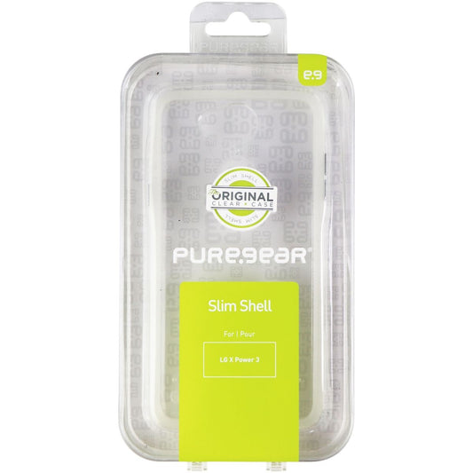 PureGear Slim Shell Protective Case for LG X Power 3 Smartphones - Clear Cell Phone - Cases, Covers & Skins PureGear    - Simple Cell Bulk Wholesale Pricing - USA Seller