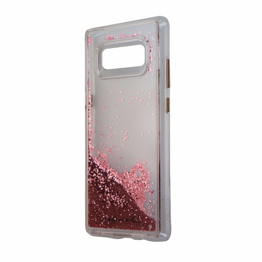 Case-Mate Liquid Glitter Waterfall Case for Samsung Galaxy Note 8 - Pink Glitter Cell Phone - Cases, Covers & Skins Case-Mate    - Simple Cell Bulk Wholesale Pricing - USA Seller