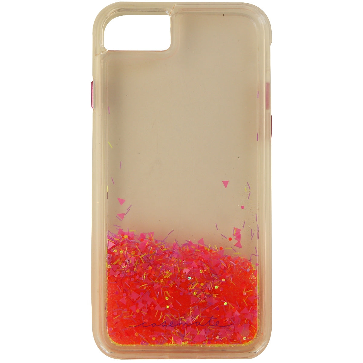 Case-Mate Waterfall Glow Series Hard Case for iPhone 8 7 6s - Pink/Multi Glitter Cell Phone - Cases, Covers & Skins Case-Mate    - Simple Cell Bulk Wholesale Pricing - USA Seller