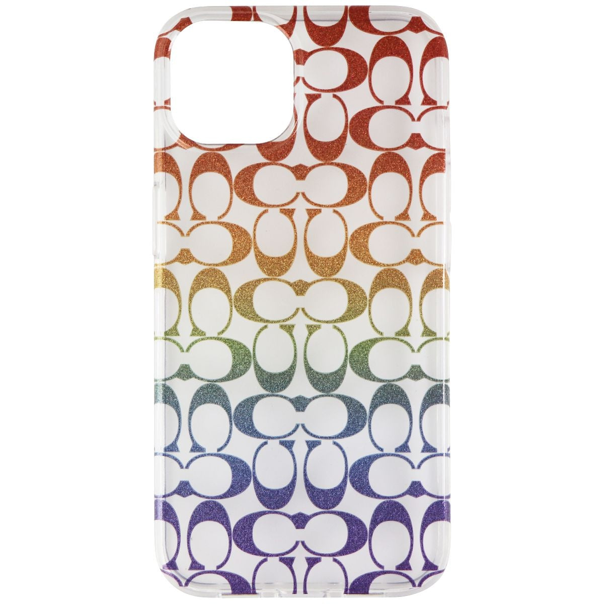 Coach Protective Case for Apple iPhone 13 - Rainbow Signature C Logos Cell Phone - Cases, Covers & Skins Coach    - Simple Cell Bulk Wholesale Pricing - USA Seller