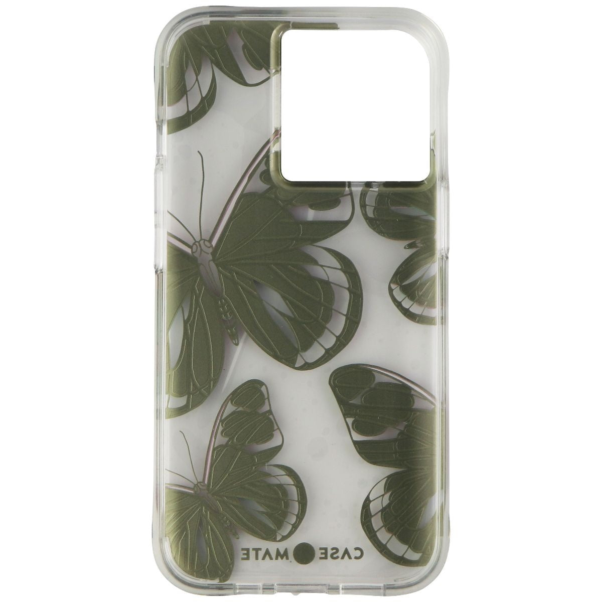 Case-Mate Tough Prints Series Case for Apple iPhone 13 Pro - Butterflies / Clear Cell Phone - Cases, Covers & Skins Case-Mate    - Simple Cell Bulk Wholesale Pricing - USA Seller