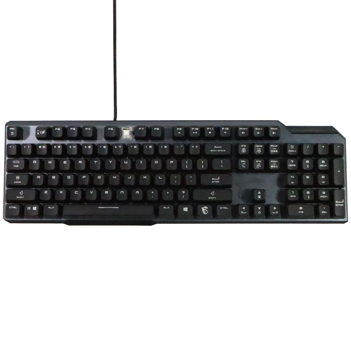 MSI Mechanical Keyboard White Switches, RGB Mystic Light (Vigor GK50 Elite BW) Gaming/Console - Keyboards & Keypads MSI    - Simple Cell Bulk Wholesale Pricing - USA Seller
