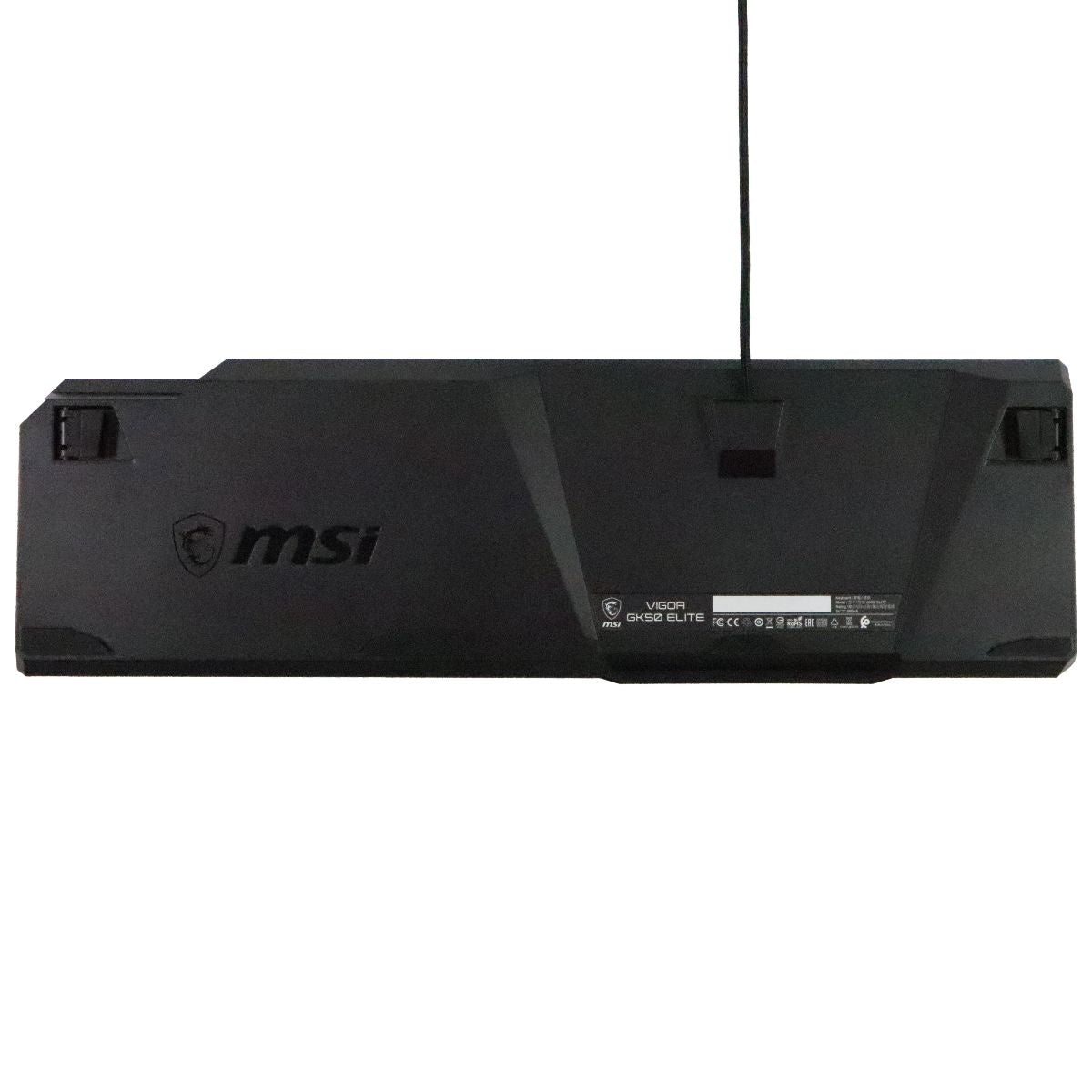 MSI Mechanical Keyboard White Switches, RGB Mystic Light (Vigor GK50 Elite BW) Gaming/Console - Keyboards & Keypads MSI    - Simple Cell Bulk Wholesale Pricing - USA Seller