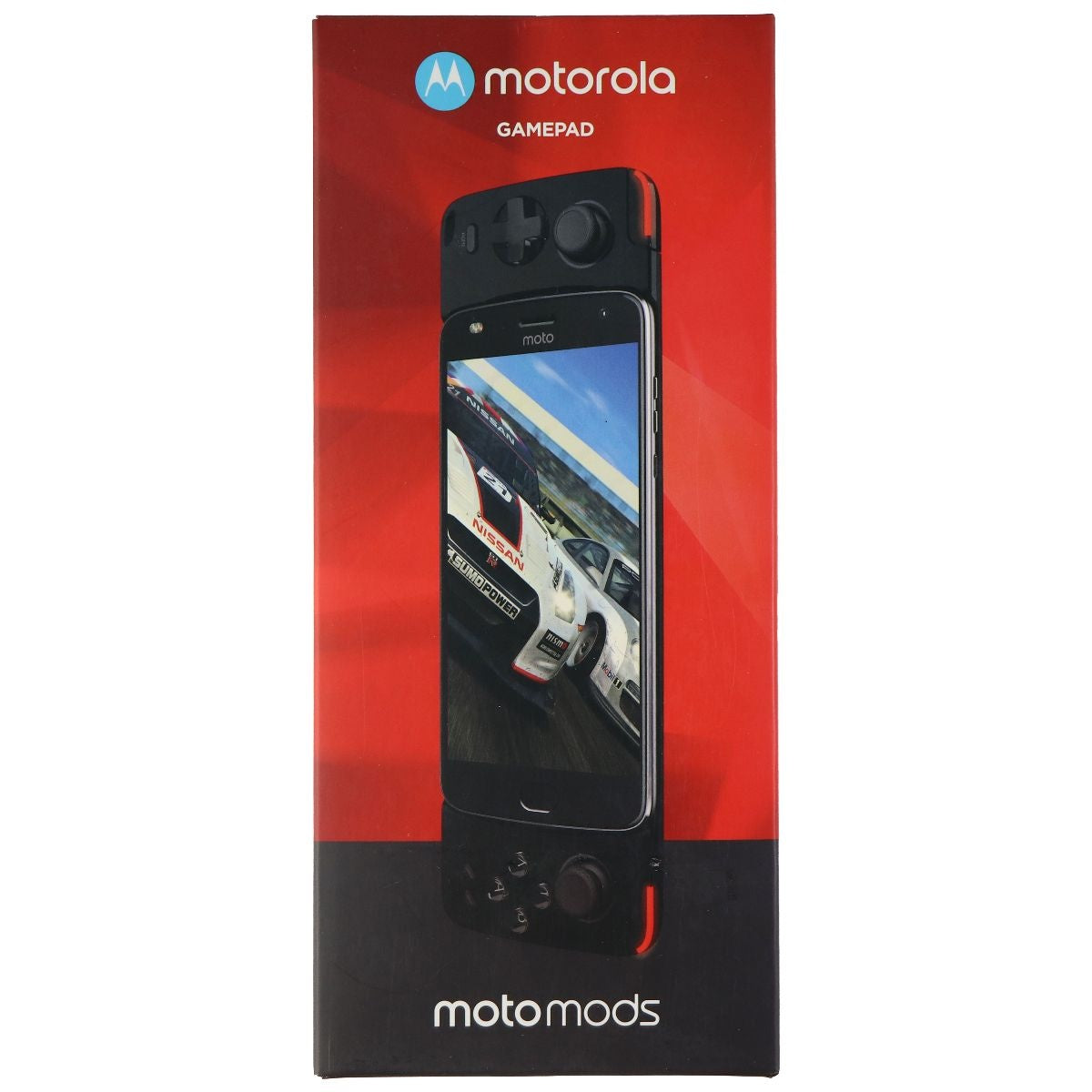 Motorola Gamepad MotoMod for Moto Z Phones - Black/Red (PG38C01912) Cell Phone - Other Accessories Motorola    - Simple Cell Bulk Wholesale Pricing - USA Seller