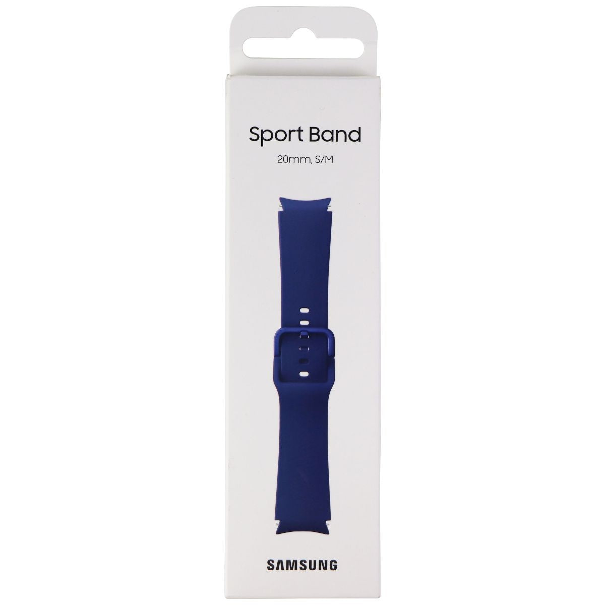 Samsung Sport Band for Galaxy Watch4 & Watch4 Classic - Navy 20mm Small/Medium Smart Watch Accessories - Watch Bands Samsung Electronics    - Simple Cell Bulk Wholesale Pricing - USA Seller