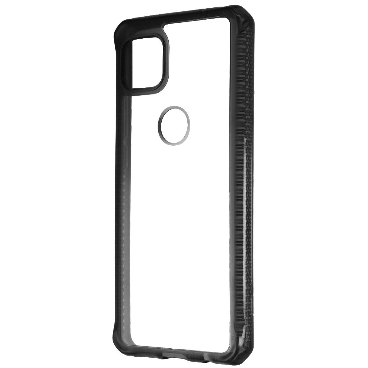 ITSKINS Hybrid Clear Case for Motorola One 5G Ace (2021) - Black & Transparent Cell Phone - Cases, Covers & Skins ITSKINS    - Simple Cell Bulk Wholesale Pricing - USA Seller