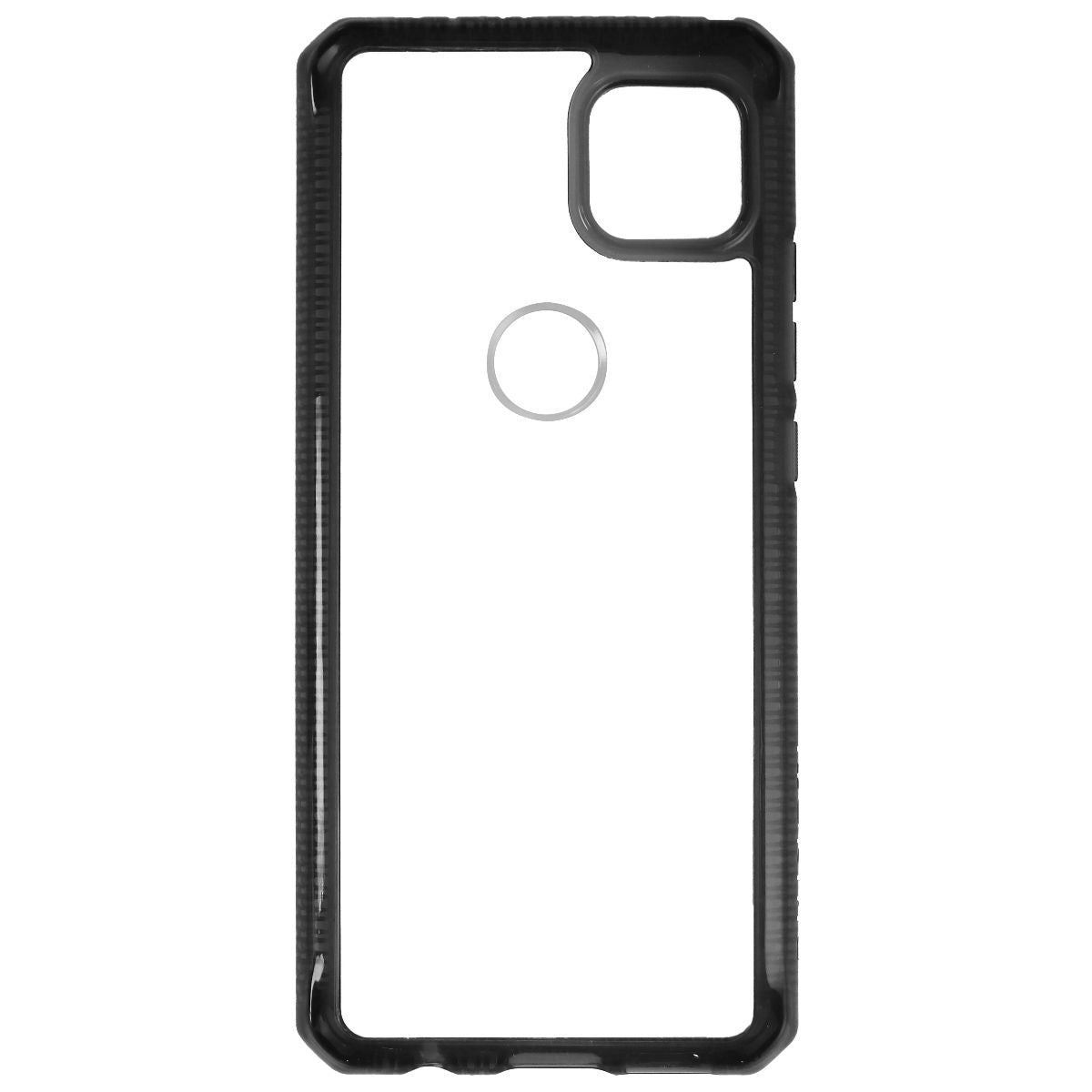 ITSKINS Hybrid Clear Case for Motorola One 5G Ace (2021) - Black & Transparent Cell Phone - Cases, Covers & Skins ITSKINS    - Simple Cell Bulk Wholesale Pricing - USA Seller