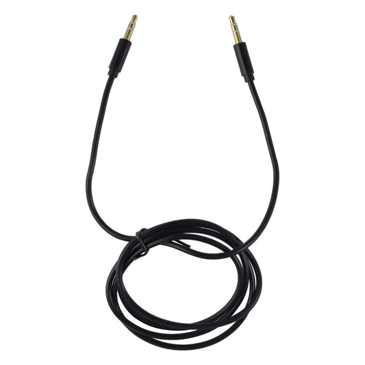 Quikcell 3.5mm Auxiliary Cable (3.3ft. / 1m) - Color Burst! Black Ink Cell Phone - Cables & Adapters Quikcell    - Simple Cell Bulk Wholesale Pricing - USA Seller