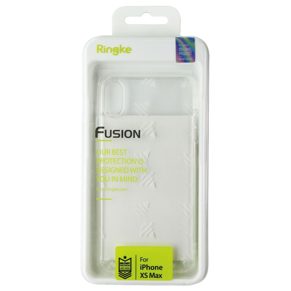 Ringke Fusion Hardshell Case for Apple iPhone Xs Max - Clear Cell Phone - Cases, Covers & Skins Ringke    - Simple Cell Bulk Wholesale Pricing - USA Seller