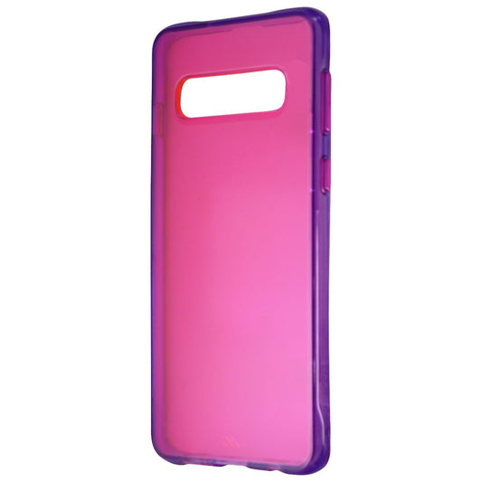 Case-Mate Tough Clear Series Case for Samsung Galaxy S10 - Neon Pink / Purple Cell Phone - Cases, Covers & Skins Case-Mate    - Simple Cell Bulk Wholesale Pricing - USA Seller