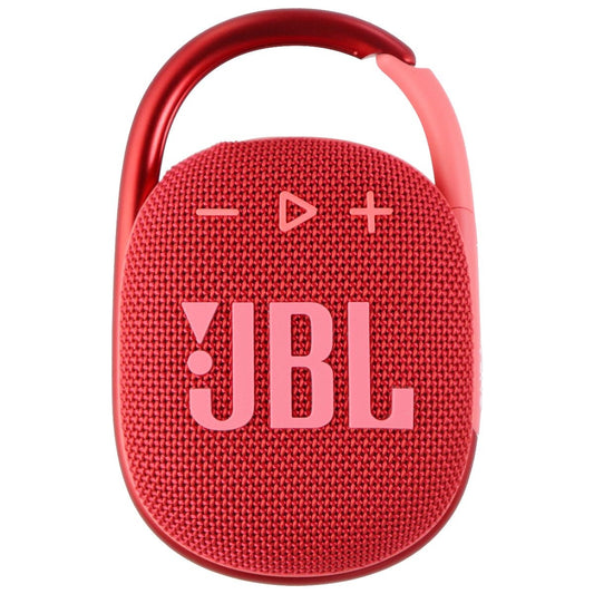 JBL Clip 4 Portable Mini Bluetooth IP67 Waterproof Speaker - Red Cell Phone - Audio Docks & Speakers JBL    - Simple Cell Bulk Wholesale Pricing - USA Seller