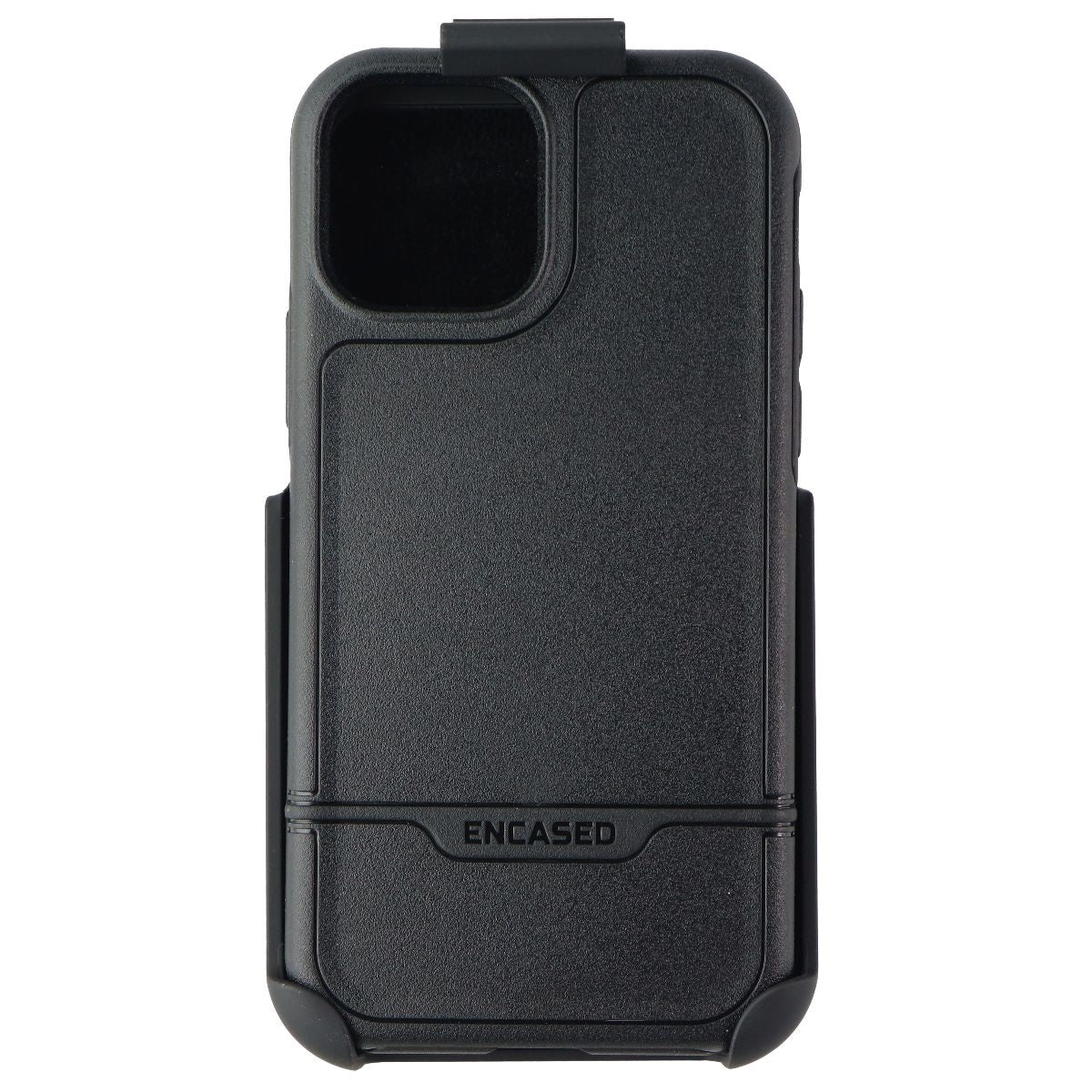 Encased Shockproof Case and Clip for Apple iPhone 12 - Black Cell Phone - Cases, Covers & Skins Encased    - Simple Cell Bulk Wholesale Pricing - USA Seller