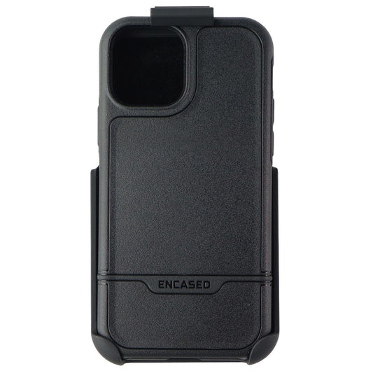 Encased Shockproof Case and Clip for Apple iPhone 12 - Black Cell Phone - Cases, Covers & Skins Encased    - Simple Cell Bulk Wholesale Pricing - USA Seller
