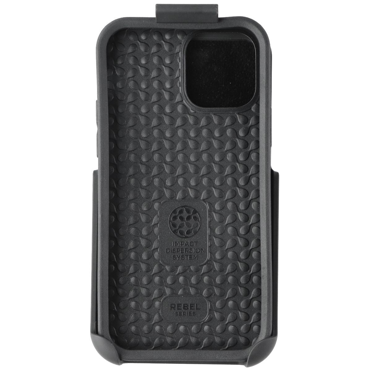 Encased Shockproof Case and Clip for Apple iPhone 12 - Black Cell Phone - Cases, Covers & Skins Encased    - Simple Cell Bulk Wholesale Pricing - USA Seller